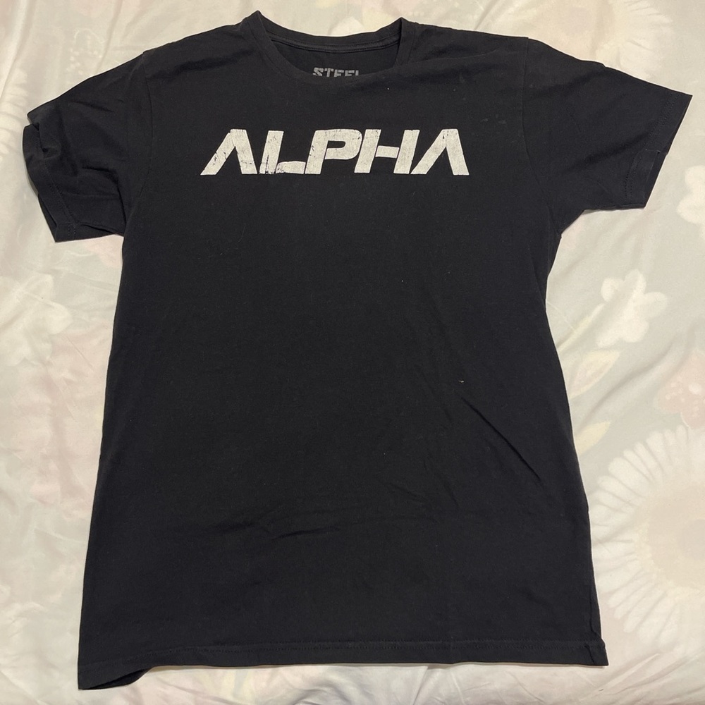 Black Short Sleeve Graphic Tee